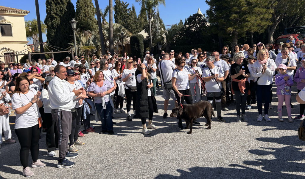 Hundreds march in Alhaurin el Grande to remember Victoria Hart and demand an end to violence against women