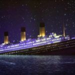 114-years-after-its-maiden-voyage,-titanic-returns-to-belfast-in-drone-display
