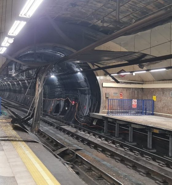 un-desprendimiento-del-techo-en-la-estacion-de-carpetana-obliga-a-metro-de-madrid-a-cortar-un-tramo-de-la-linea-6