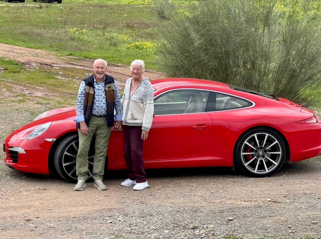 A couple of Youngsters enjoying the CSCC Car Run!
