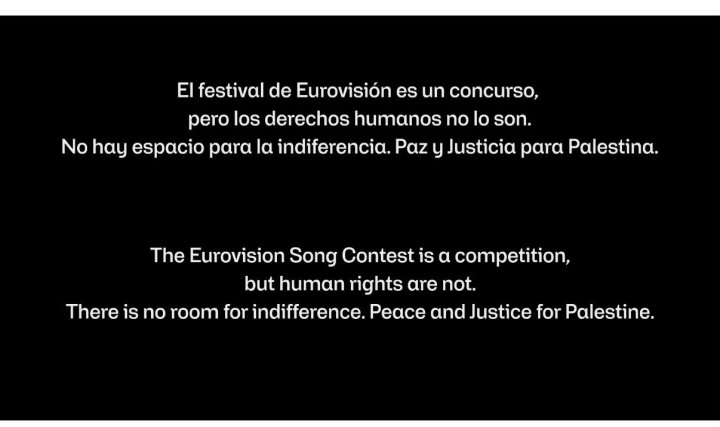 Mensaje de RTVE