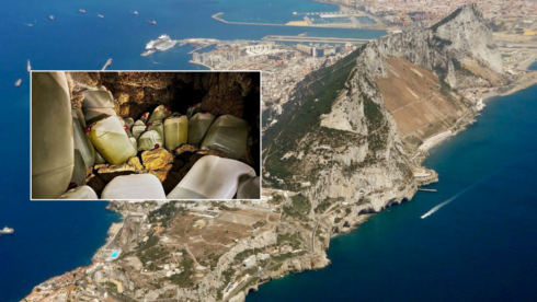 andalucia’s-rampant-narco-activity-moves-closer-to-gibraltar-after-nearly-two-tonnes-of-petrol-are-found-stashed-in-caves-high-up-on-the-rock