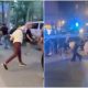 watch:-armed-mob-‘attacks-barcelona-restaurant’-sparking-mass-brawl-in-notorious-barrio-popular-with-tourists-and-expats