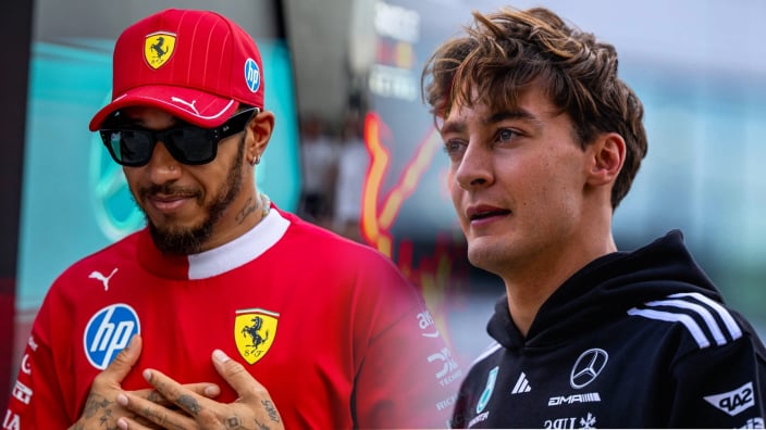 fans-blast-mercedes-after-blanking-george-russell-and-praising-lewis-hamilton-in-barcelona-debrief