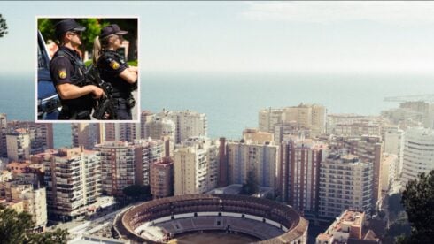 ‘cocky’-driver-injures-two-malaga-police-officers-arresting-him-for-refusing-to-move-his-double-parked-car-blocking-a-fire-engine-attending-an-apartment-alarm