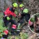 watch:-firefighters-abseil-into-ronda’s-tajo-gorge-at-night-to-save-german-shepherd-stranded-on-cliff-ledge-after-60-metre-fall