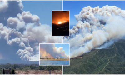 watch:-huge-wildfire-erupts-near-spanish-tourist-hotspot-–-more-than-12,000-residents-ordered-indoors-on-costa-brava-with-30,000-hectares-at-‘severe’-risk