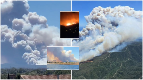 watch:-huge-wildfire-erupts-near-spanish-tourist-hotspot-–-more-than-12,000-residents-ordered-indoors-on-costa-brava-with-30,000-hectares-at-‘severe’-risk