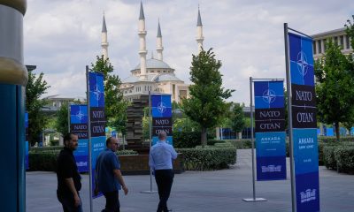 ankara-recibe-a-los-lideres-de-la-otan-con-cientos-de-detenciones-preventivas,-un-blindaje-total-y-taxistas-con-colonia