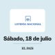 loteria-nacional:-comprobar-sorteo-del-sabado-18-de-julio