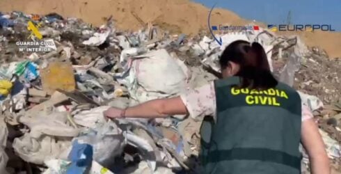 fly-tipping-gang-busted-by-police-after-crossing-french-border-to-dump-46,000-tonnes-of-rubbish-on-spanish-soil