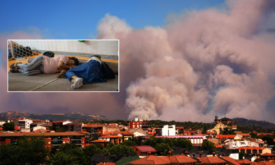 in-pics:-inside-madrid’s-worst-ever-wildfire-as-thousands-flee-for-their-lives-and-residents-bed-down-in-emergency-shelters