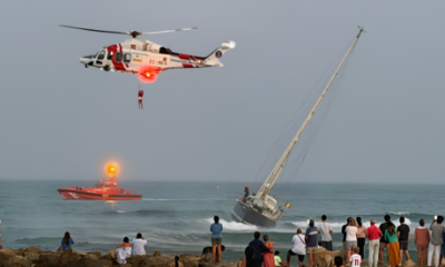 watch:-dramatic-helicopter-rescue-in-sotogrande-after-sailing-yacht-crashes-into-marina-breakwater