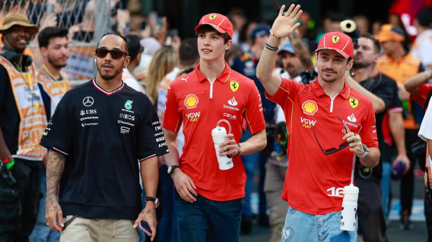 Bearman stepped in for Sainz at the Saudi Arabian GP