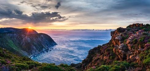 Atardecer En La Ensenada De San Andrés.