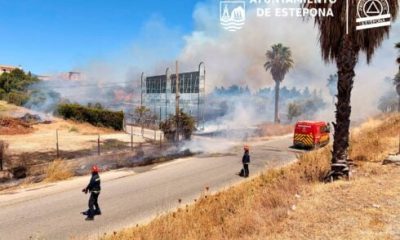 watch:-fire-breaks-out-at-entrance-to-estepona-near-a7-as-drivers-film-the-flames-and-two-helicopters-battle-the-blaze