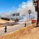 watch:-fire-breaks-out-at-entrance-to-estepona-near-a7-as-drivers-film-the-flames-and-two-helicopters-battle-the-blaze