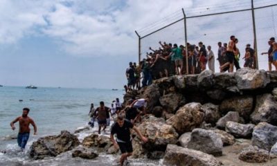 ceuta-crisis-latest:-spanish-spies-believe-morocco-‘allowed’-60,000-strong-migrant-surge-–-as-5,000-remain-in-the-city-and-death-toll-nears-100