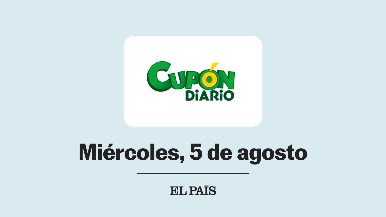 cupon-diario-de-la-once:-comprobar-sorteo-del-miercoles-5-de-agosto