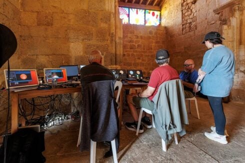 nasa-and-bbc-take-over-abandoned-spanish-villages-to-broadcast-historic-solar-eclipse