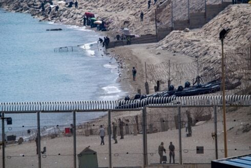 morocco-militarises-border-with-ceuta-amid-growing-fears-of-new-mass-crossing-on-august-15