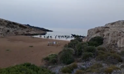 watch:-‘migrant-taxi’-speed-boat-drops-dozens-more-people-on-a-beach-in-southern-spain-–-the-second-in-a-week