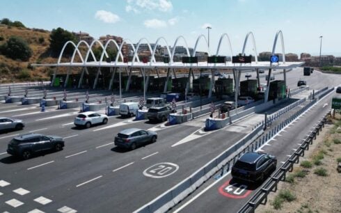 The Manilva toll booth on the AP-7