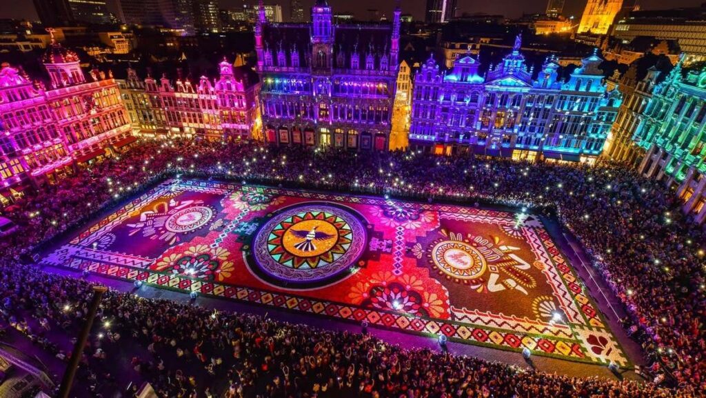 Brussels flower carpet 2024