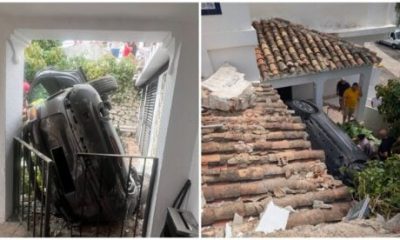 bizarre-scene-in-mijas-as-a-car-accidentally-reverses-through-a-wall-and-falls-into-a-hotel