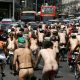 ‘nude-before-traffic’:-cyclists-riding-without-clothes-to-demand-safe-infrastructure