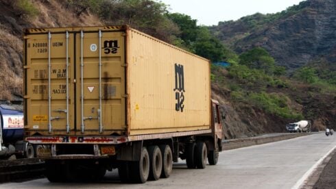 back of a lorry