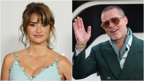 Brad Pitt and Penelope Cruz