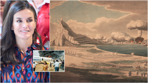 Queen Letizia, Gibraltar, Spantax air disaster