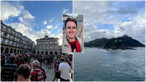 AFC Bournemouth fans in San Sebastian to play Real Sociedad