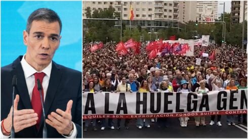 watch:-hundreds-of-thousands-flood-madrid-streets-in-general-strike-protest-after-pedro-sanchez’s-housing-reforms-blocked-in-congress