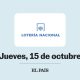 loteria-nacional:-comprobar-sorteo-del-jueves-15-de-octubre