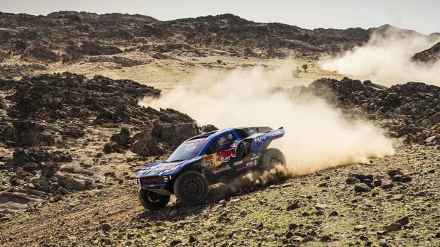 The Dakar Rally takes place among the toughest terrains