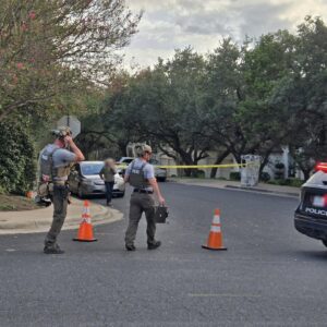 Bomb Squad arriving to a emergency 