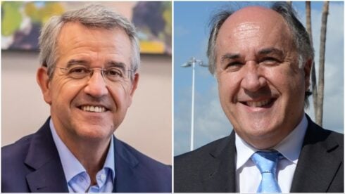 Estepona mayor José María García Urbano and Algeciras mayor Landaluce