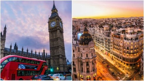 London and Madrid housing market