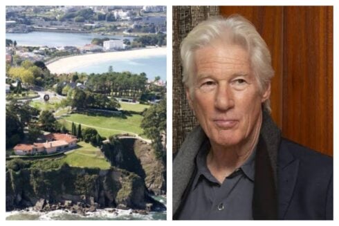 Richard Gere is hunting for plot to build dream Spain holiday home in wealthy Galician coastal town he calls the 'paradise of paradises'